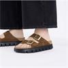 Birkenstock Arizona Chunky Suede Leather - Dark Tea